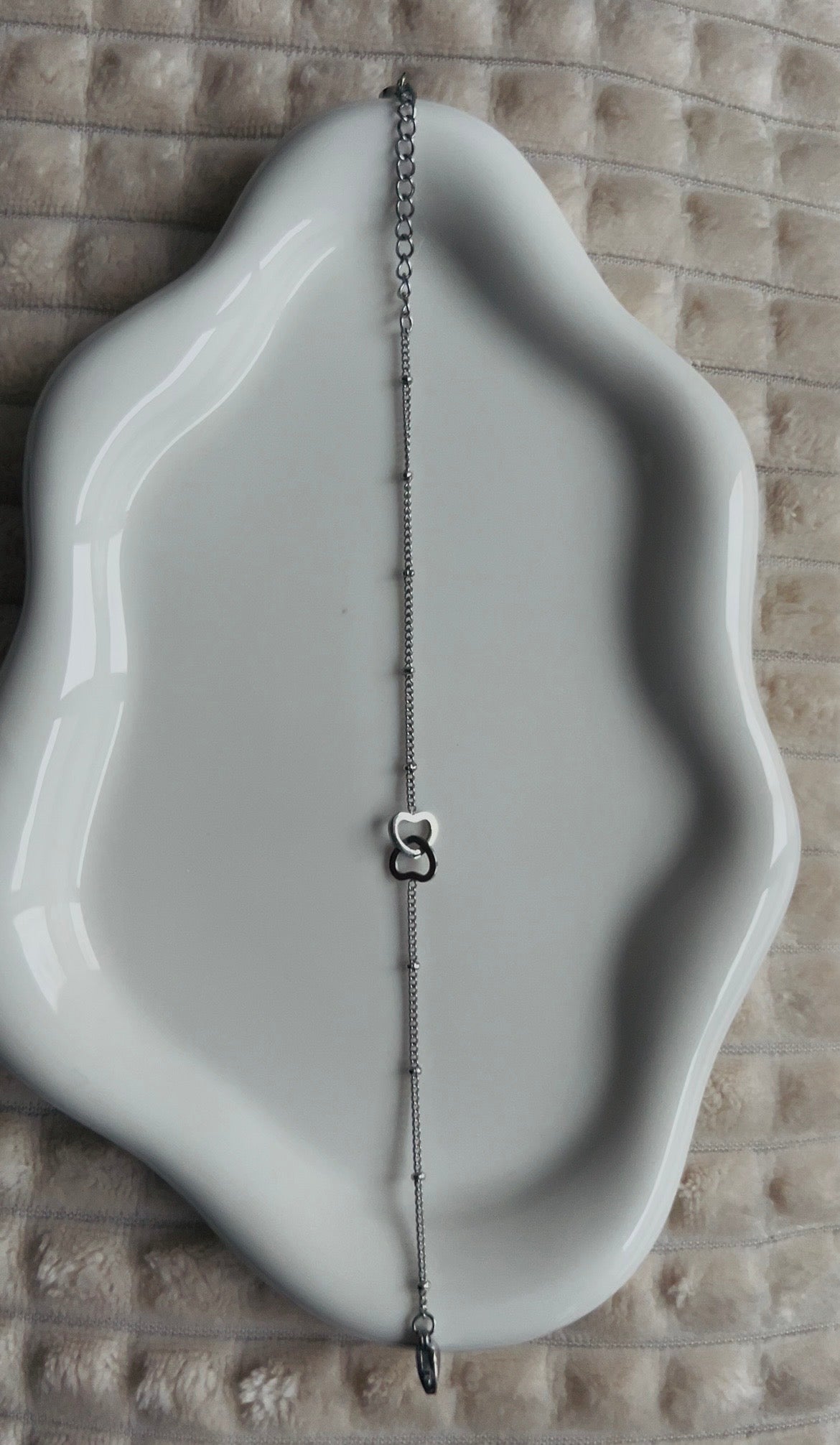 Connected Hearts Armband | silber