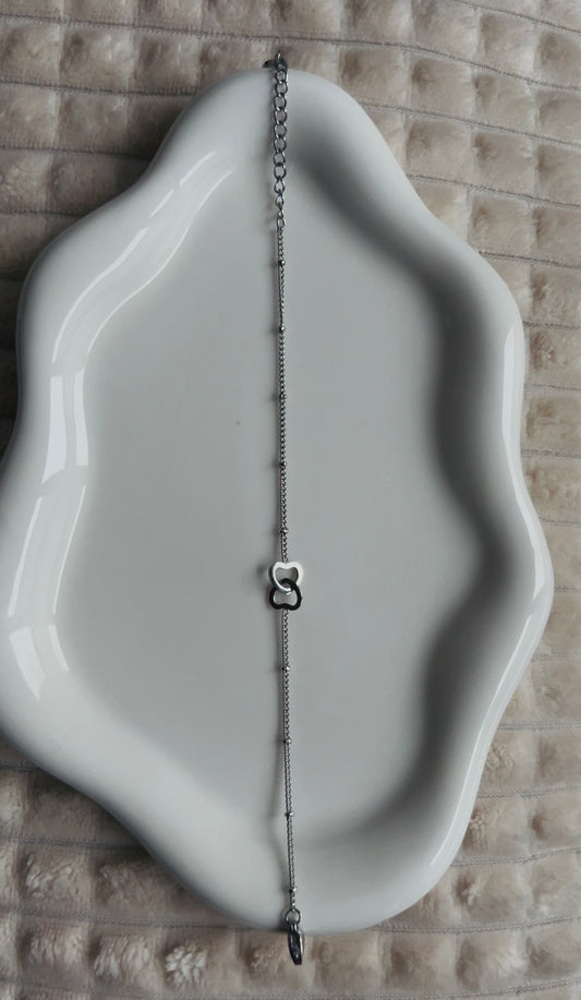 Connected Hearts Armband | silber